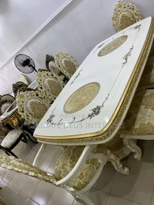 Exquisite Royal 8 Sitters Wooden Dining Table