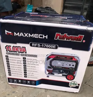 Maxmech 15.0kva Gen Model 17000 Zero Noisy % Copper Coil