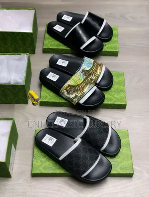 Original Luxury Gucci Slides Available In Store