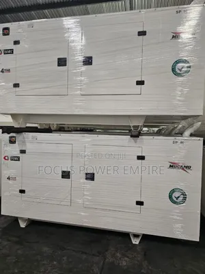 Original Mikano 80kva Soundproof Generator % Copper Coil.