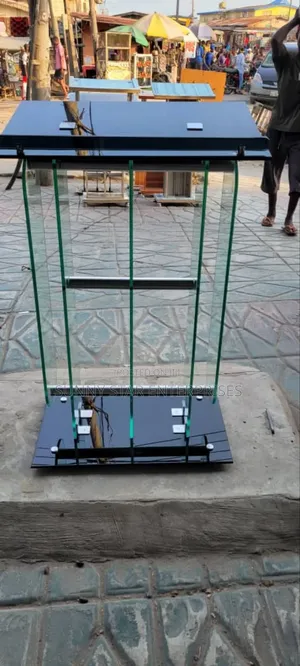 High Quality Executive Vip Glass Pulpit for Church