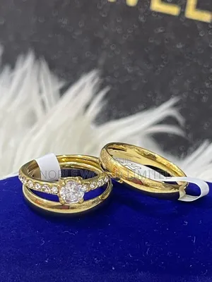 Timeless Wedding/Couple Gold Rings 4h