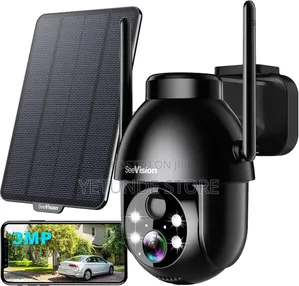 Solar Security Cameras Wireless Outdoor, Battery Powered