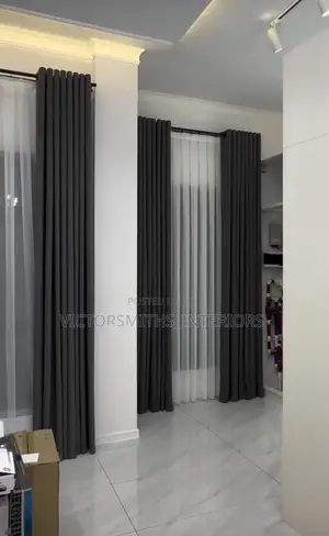 Turkish Fabric Curtains Draped