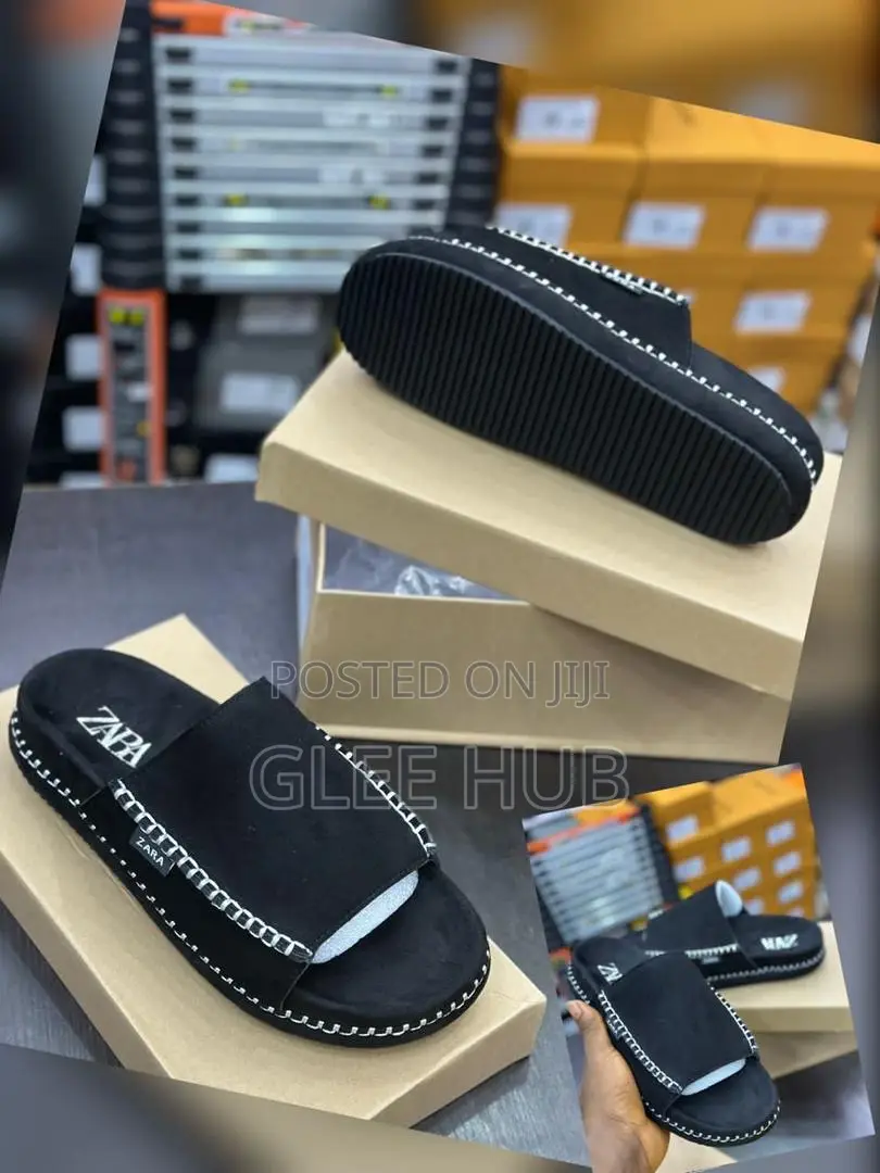 Zara Suede Slide