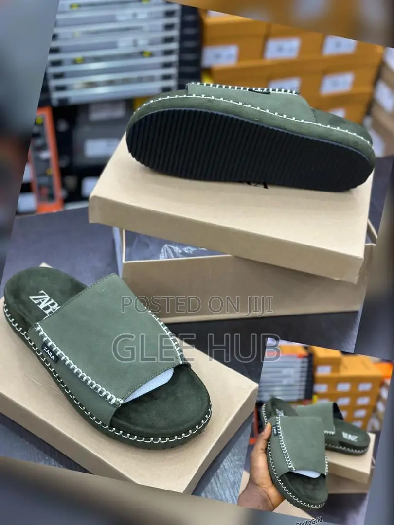 Zara Suede Slide
