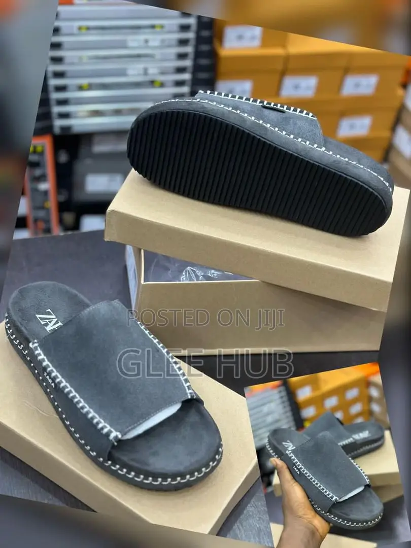 Zara Suede Slide