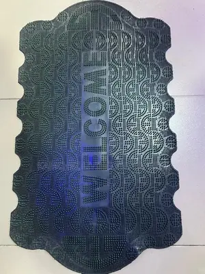 Irregular Shaped Non-Slip Door Mat – Indoor Outdoor Rug