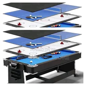 7ft 4in1 Snooker Board With Accessories to Play All