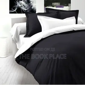 Black White Bedsheets With Duvet