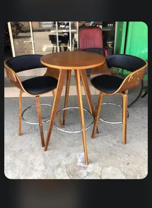 Standard Bar Stools and Table Set