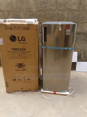 Low Voltage Lg Gn-304sl 168l 7 Shelves Upright Freezer