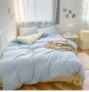 Sky Blue American Cotton Bedsheets