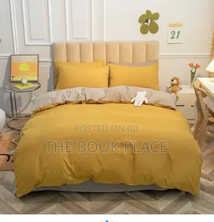 Two Tone American Cotton Bedsheets With Duvet