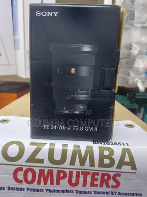 Sony Fe 24-70mm F2.8 Gm Ii Lens Black