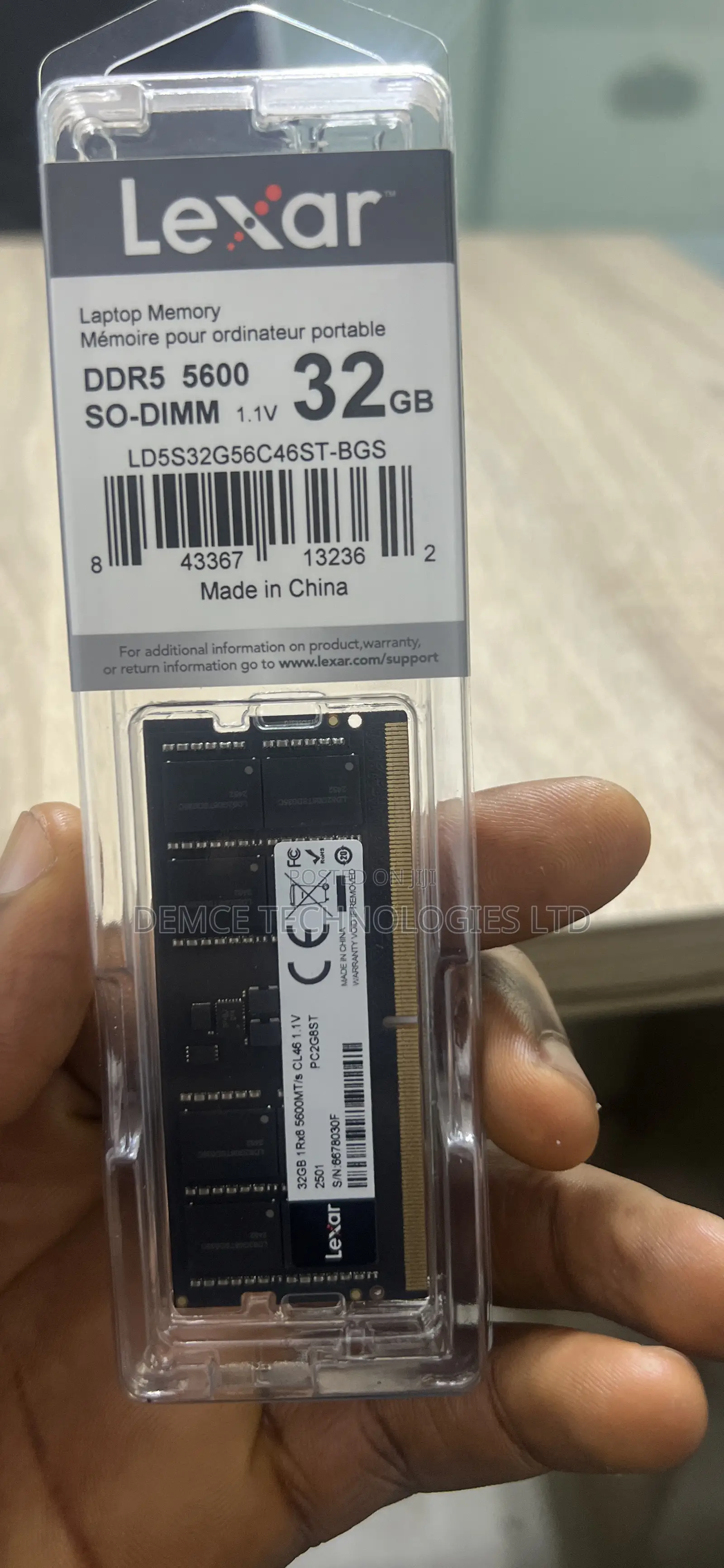 Ram Stick (Ddr5 32gb )
