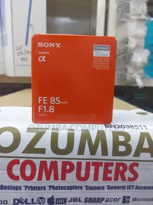 Sony Fe 85mm F1.8 Lens
