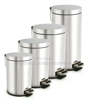 Stainless Steel Pedal Bin – Silent Close, Detachable Inner