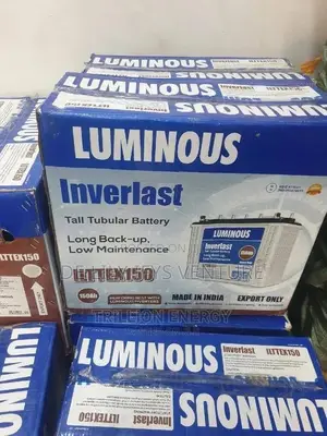Luminous Tall Tubular Battery 150 Ah /12v