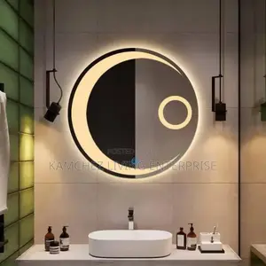 Led Wall-Mounted Decorative Mirror – Elegant Stylish