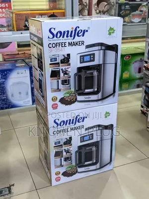 Sonifer Sf-3541 2 on 1 Coffee Maker and Grinder