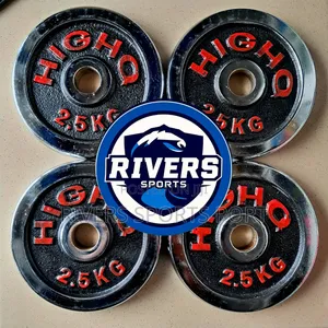 2.5kg Chrome Dumbbell and Barbell Plate