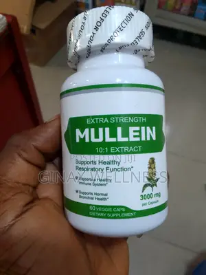 Mullein Capsules for Respiratory Health