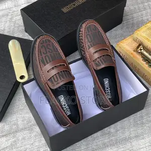 Original Moschino Loafers Shoes