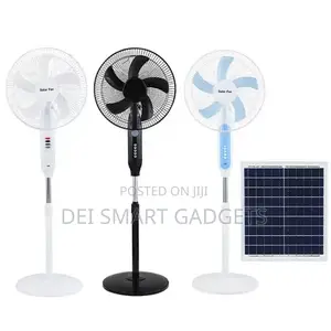 Rechargeable Solar Fan
