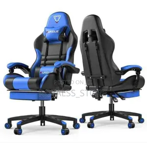 Swivel Executive Office/Gaming Chair With Footrest