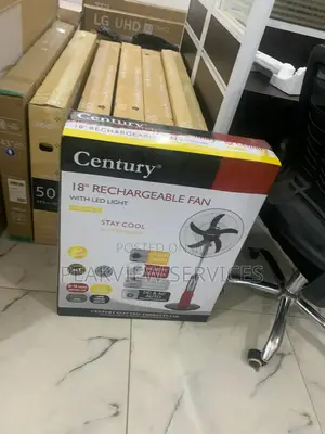 Century 18'' Rechargeable Fan - Great Value for Your Money