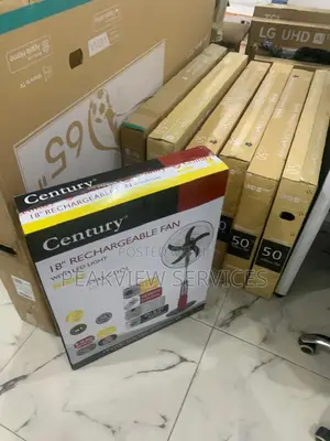 Selling Quickly Century 18'' Rechargeable Fan Available Now!