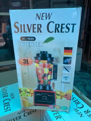 Original 3l Sc 9880 Blender New Silver Crest