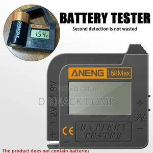 Aneng 168max Digital Lithium Battery Capacity Tester LCD