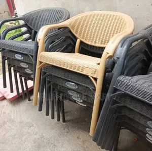 Pretty Bamboo (Rafia)Design Plastic Chairs