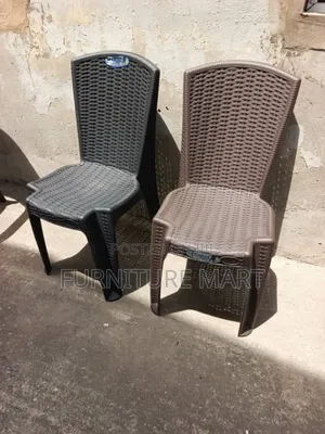 Armless Outdoor Plastic Chairs