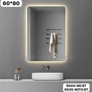 Bathroom Mirror – Mounted Shaving Makeup Mirror (60x80 Cm