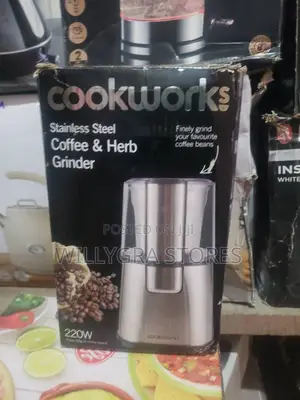 Cookworks Stainless Steel Coffee Beans Herb Grinder
