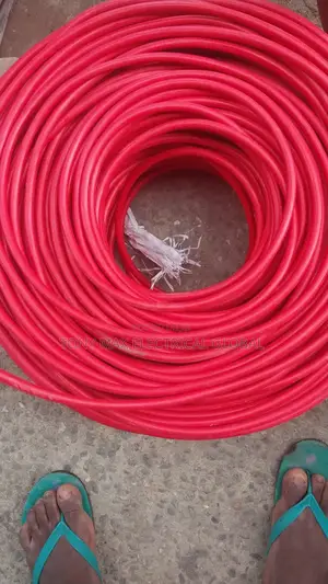 25mm Single Cable Flexible Red