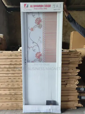High Quality Aluminum Half Glass Doors