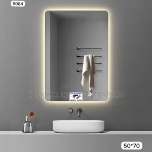 Led Bathroom Mirror With 3 Light– Wall-Mounted
