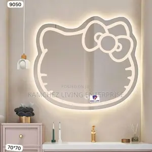 Hello Kitty Led Backlit Mirror for Bathroom Vanity Decor