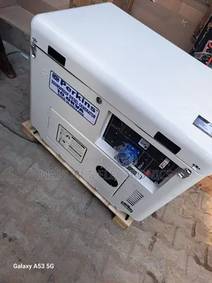 (%$10kva)Perkins Diesel Soundproof Generator 100% Copper Coi