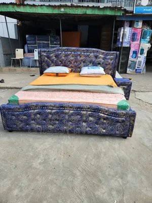 Brand New 6by6 Bed With Padded Side Drawer