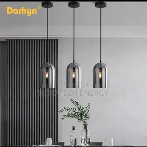 Single Dropping Smoke Grey Colour Light, Uses Bulb