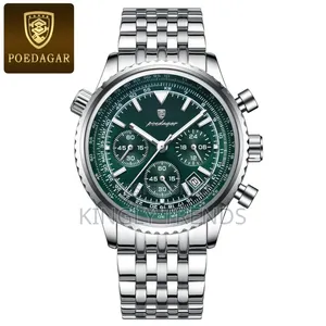 Poedagar Stainless Wristwatch With Gifts