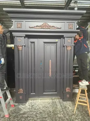 4ft Semi Bulletproof Copper Door With Arc