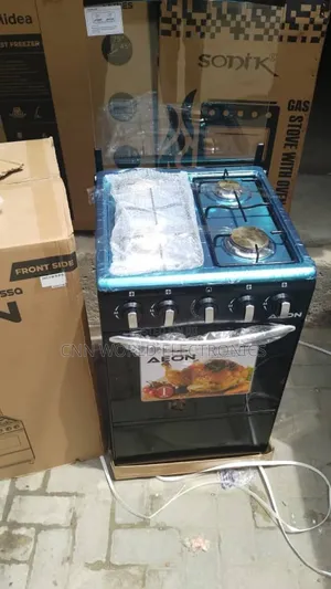 New Aeon 50cm Standing 4burners All Gas With Oven Blue Flame