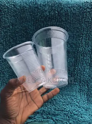 Transparent Plastic Disposable Cups- 1000pcs