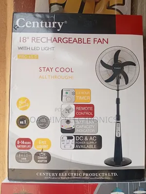 Century Rechargeable Fan